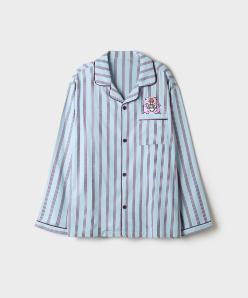 TOM AND JERRY Flannel Pajamas (Blue)_SPPPG4TU01