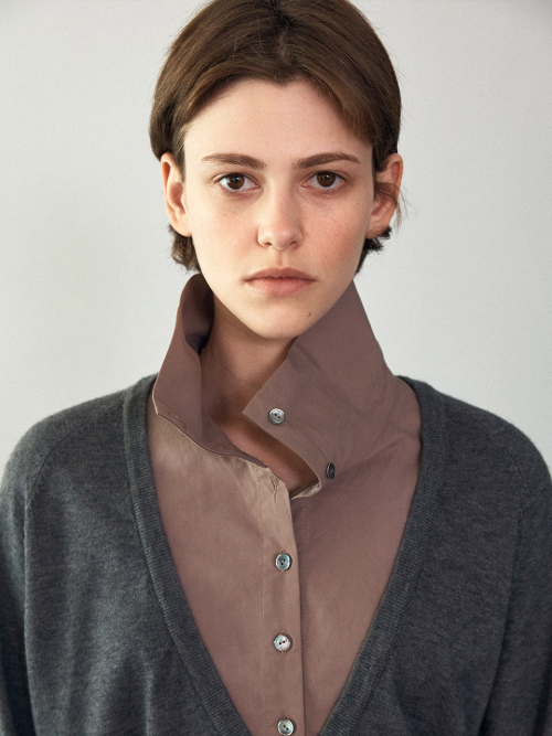 Layered V Neck Knit