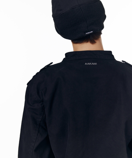 Knit Visor Cap (Black)