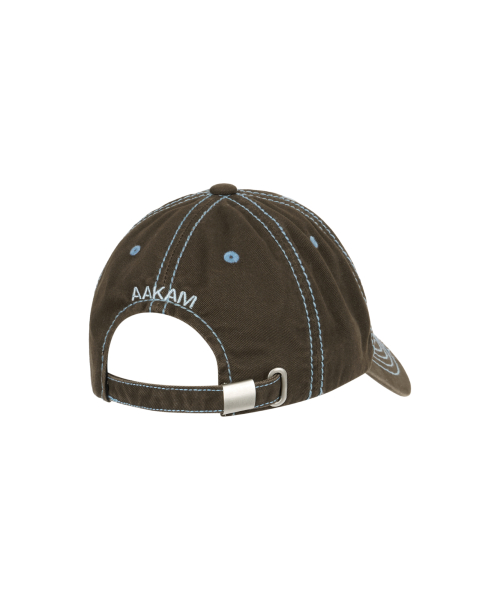 Rustic Stud Ball Cap (Brown)