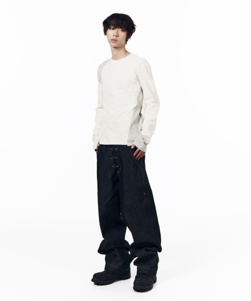 Cut-Off Long Sleeve (White)