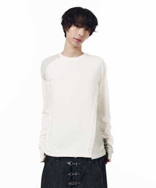 Cut-Off Long Sleeve (White)
