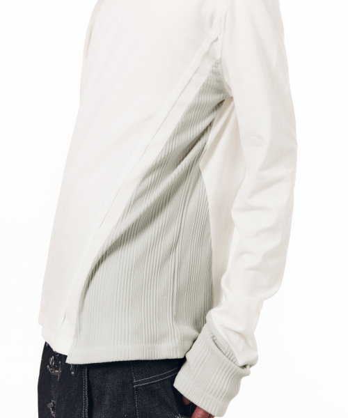 Cut-Off Long Sleeve (White)