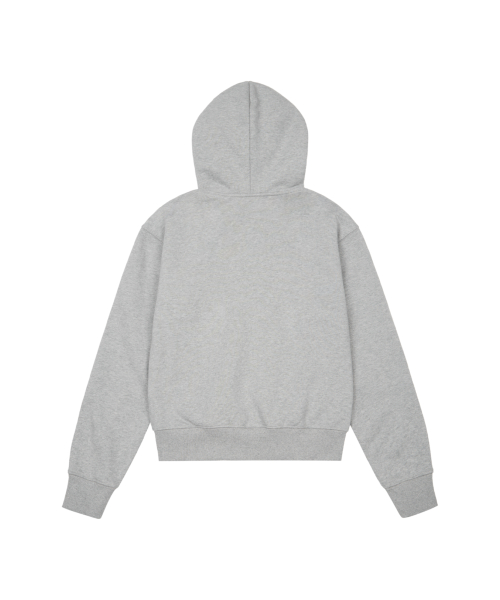 Gothic Lace Hoodie Zip-Up (Gray)
