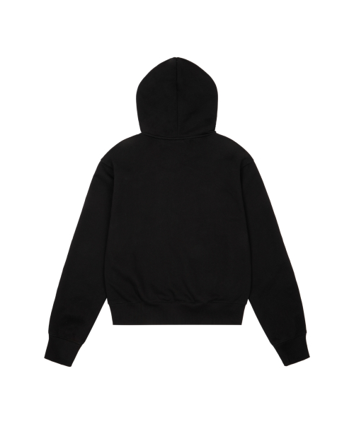 Gothic Lace Hoodie Zip-Up (Black)