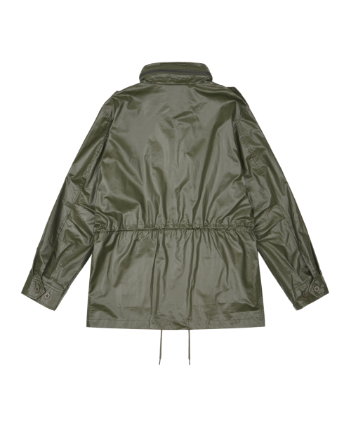Coated Field Jacket (Khaki)