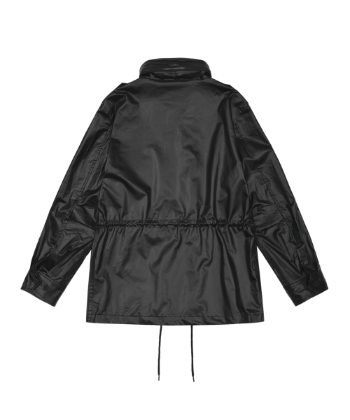 Coated Field Jacket (Black)