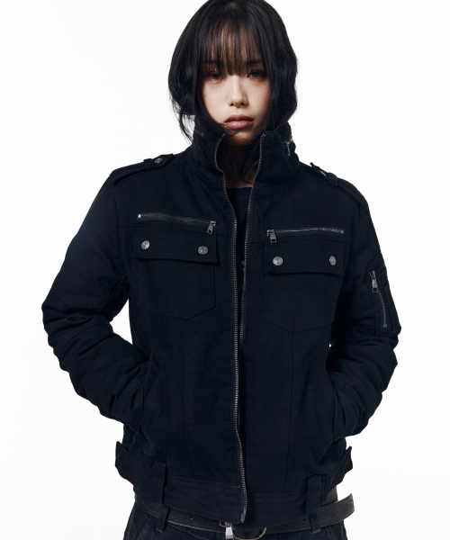 Padded Tactical Field Jumper (Black)