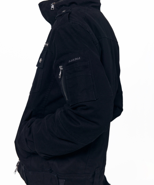 Padded Tactical Field Jumper (Black)