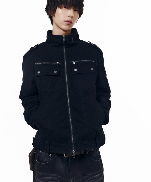 Padded Tactical Field Jumper (Black)