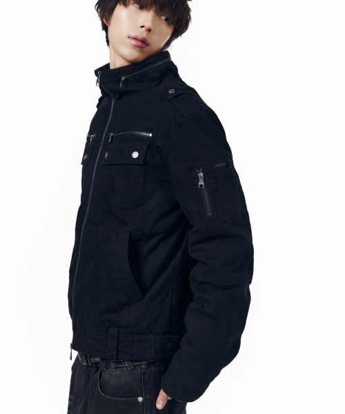 Padded Tactical Field Jumper (Black)