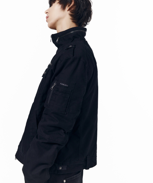 Padded Tactical Field Jumper (Black)