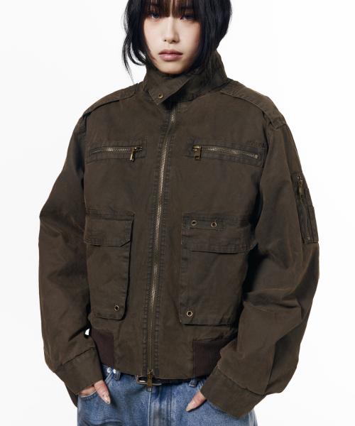 Waxed Hunting Jacket (Brown)