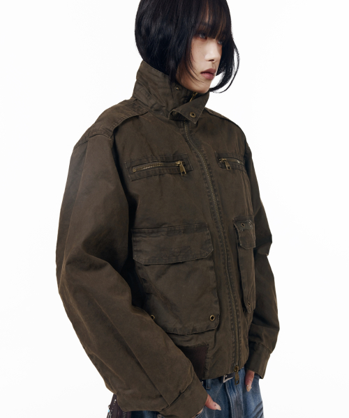 Waxed Hunting Jacket (Brown)
