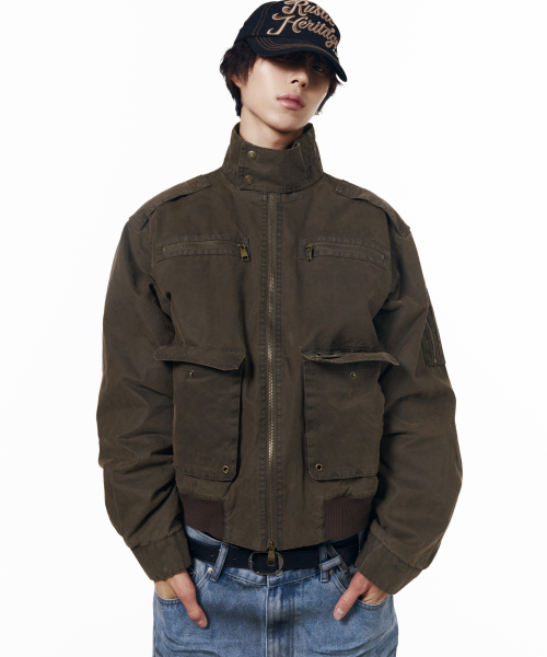 Waxed Hunting Jacket (Brown)