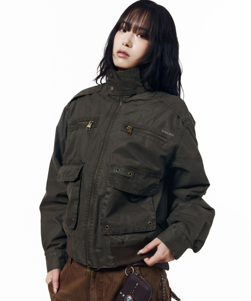 Waxed Hunting Jacket (Khaki)