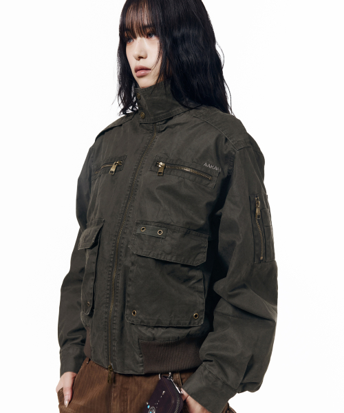 Waxed Hunting Jacket (Khaki)