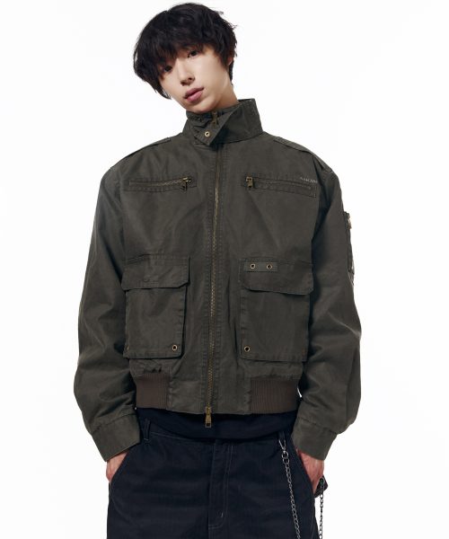 Waxed Hunting Jacket (Khaki)
