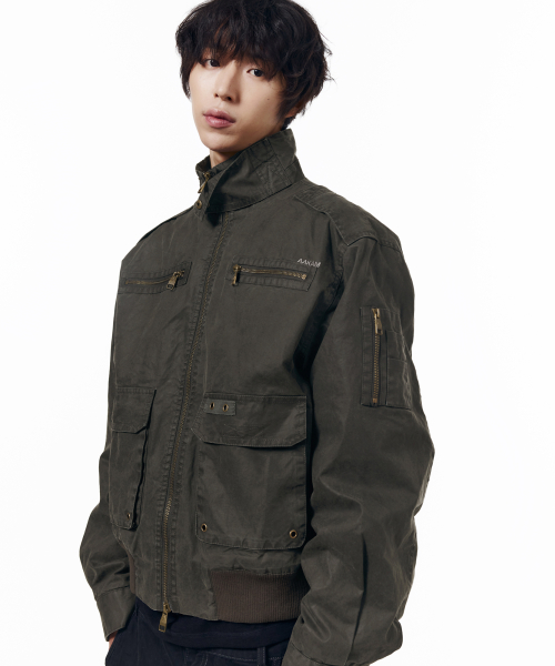 Waxed Hunting Jacket (Khaki)
