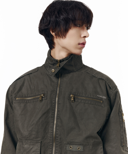 Waxed Hunting Jacket (Khaki)