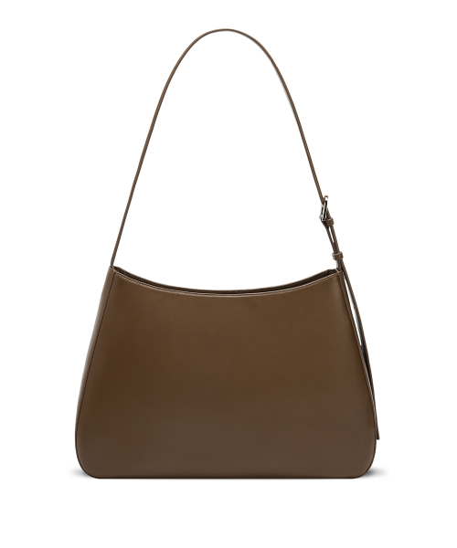 Run BELLO Hobo Bag Large Dark Brown