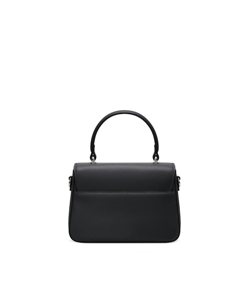 Senua Flap Mini Crossbody Bag, Black