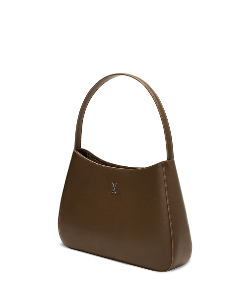 Run BELLO Hobo Bag Medium Dark Brown