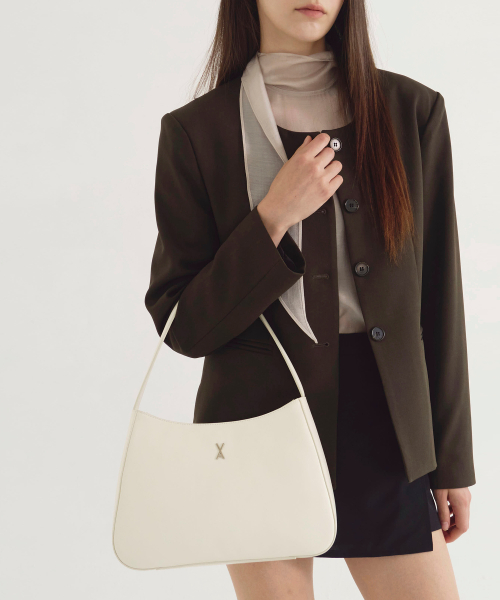 Run BELLO Hobo Bag Medium Ivory