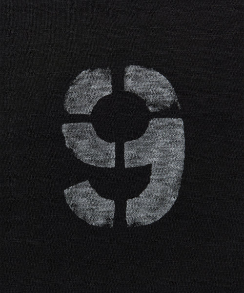 Nine - L Sleeve T-Shirt Black