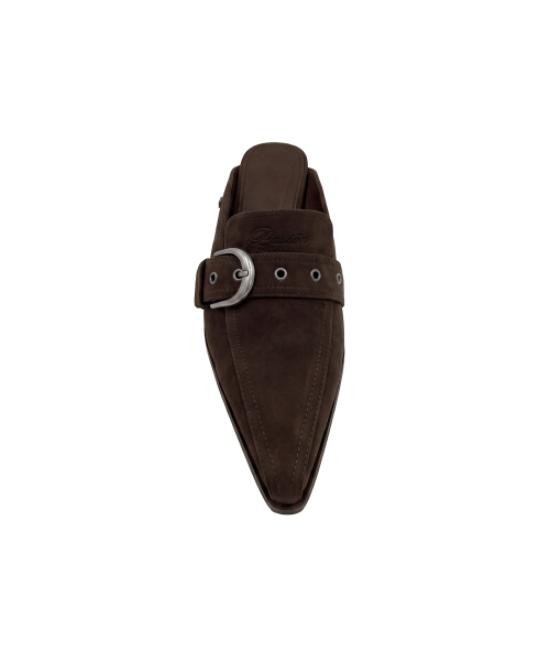 Wrinkled 2Way Stiletto Boots_Brown