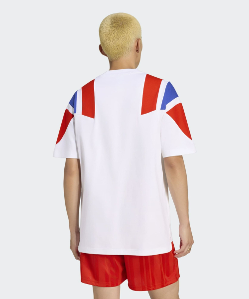 FCB EQT TEE WHITE/RED/SELUBL