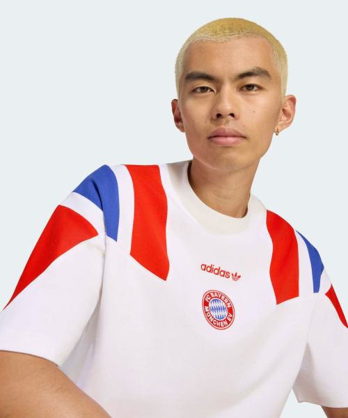 FCB EQT TEE WHITE/RED/SELUBL