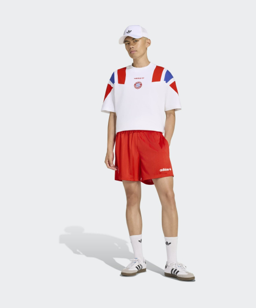 FCB EQT TEE WHITE/RED/SELUBL