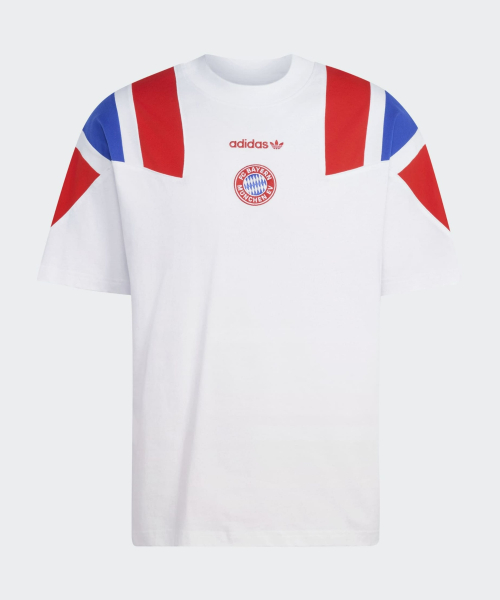 FCB EQT TEE WHITE/RED/SELUBL