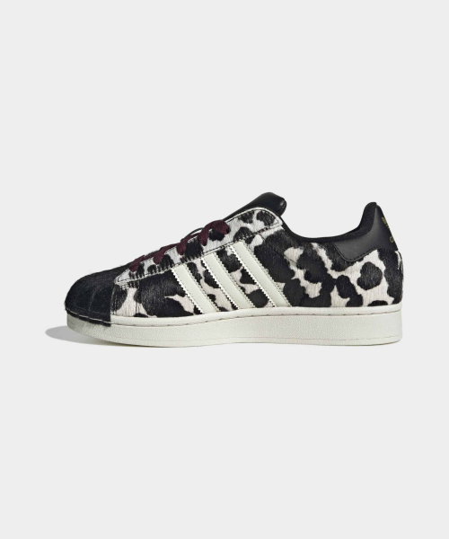 SUPERSTAR II W CBLACK/OWHITE/MAROON
