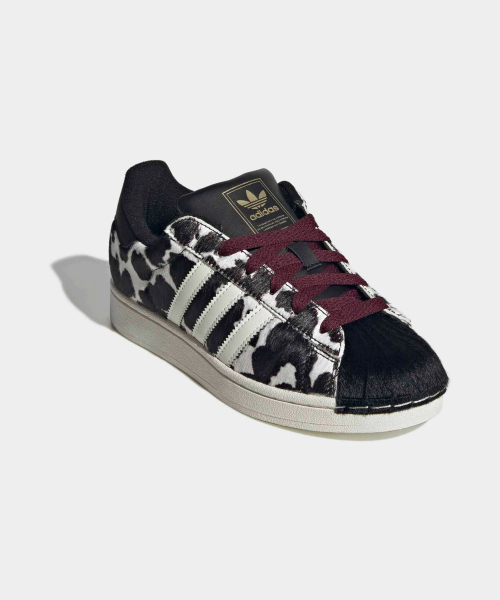 SUPERSTAR II W CBLACK/OWHITE/MAROON