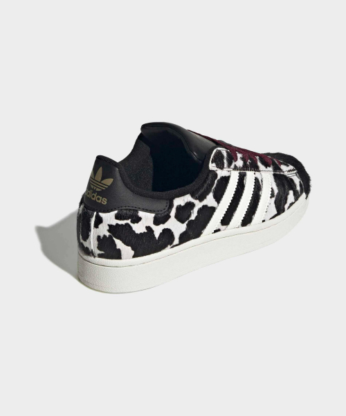 SUPERSTAR II W CBLACK/OWHITE/MAROON