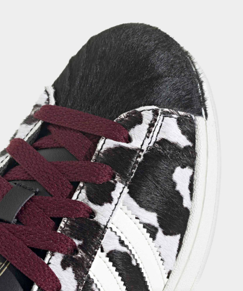SUPERSTAR II W CBLACK/OWHITE/MAROON