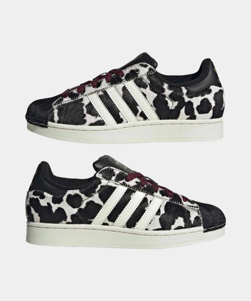 SUPERSTAR II W CBLACK/OWHITE/MAROON