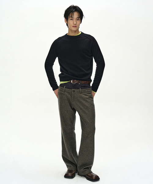 SHANE CASHMERE CREW-NECK SWEATER (BLACK)