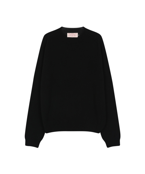SHANE CASHMERE CREW-NECK SWEATER (BLACK)