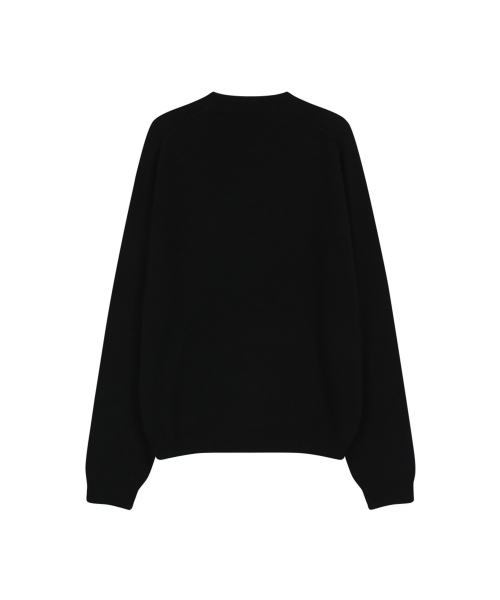 SHANE CASHMERE CREW-NECK SWEATER (BLACK)