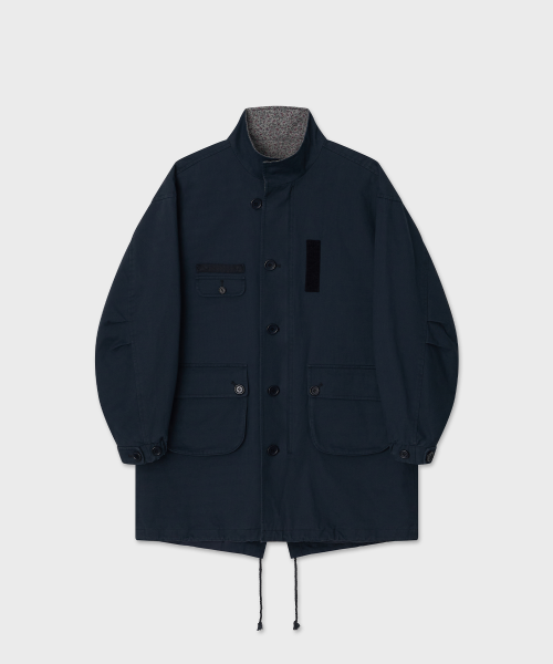 Vintage Fishtail Jacket (Navy)