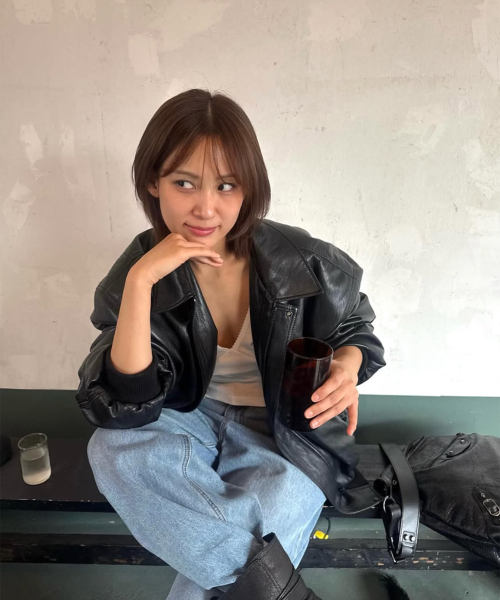 (unisex) Wish Leather Jacket