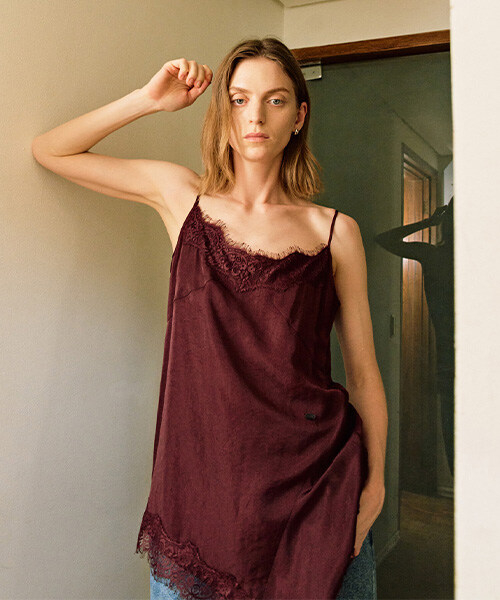 Lace Sleeveless Blouse NEW6XB228