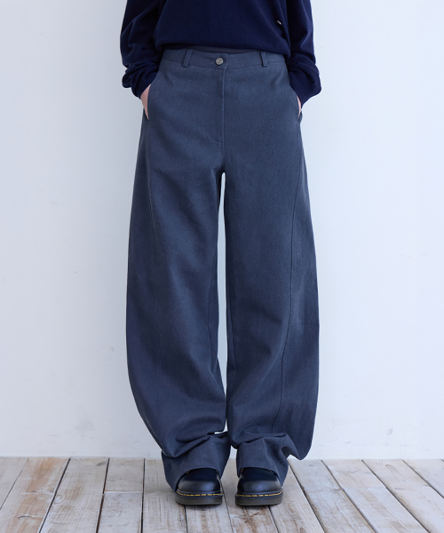 Relaxed Straight Chino Pants, NAVY