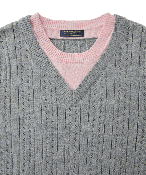 LACE PULLOVER - 2 colors