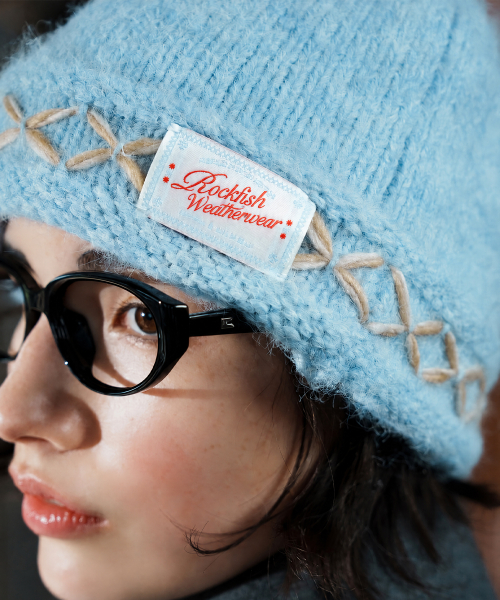 HAND STITCH BEANIE - 4 colors