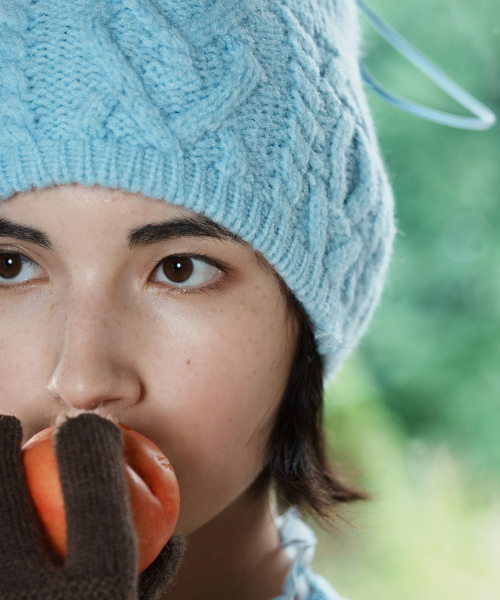 HEART CABLE BEANIE - 4 colors