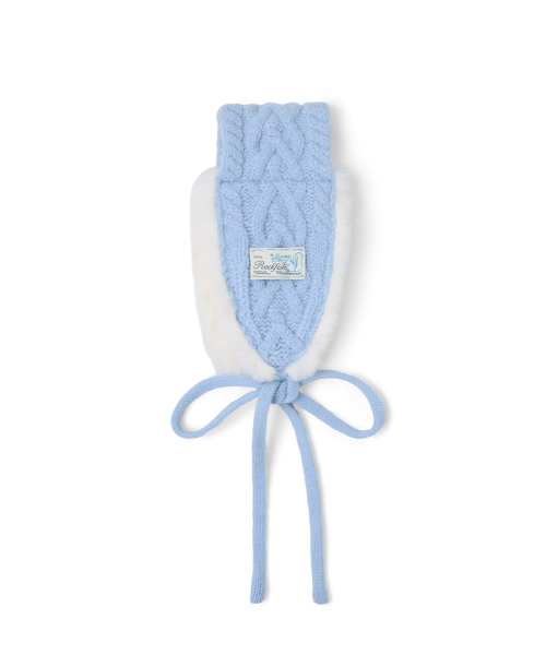 HEART CABLE EARMUFF - 4 colors